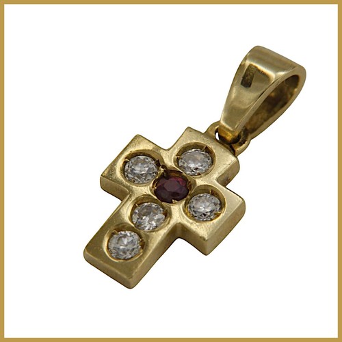 Anhänger echt gelb gold 18k - anhänger,