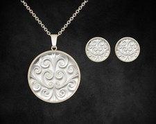 Schmuck Set Schmuckset Weiß