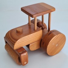 Dampfwalze holzspielzeug - dampfwalze,