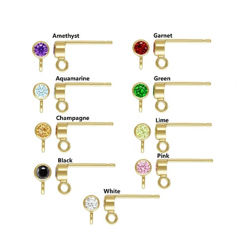14k gold gefüllte ohrst psel - 14k,