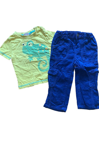 Set feincordhose hose - set,