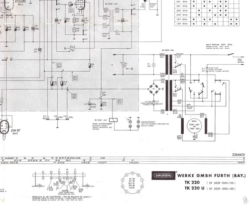 Schaltplan grundig 220 und - schaltplan,