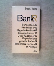 Bankrecht Möller, Annemarie (Vorw.):