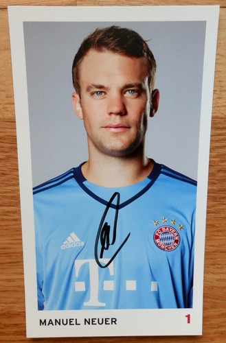 Autogrammkarte bayern - autogrammkarte:,