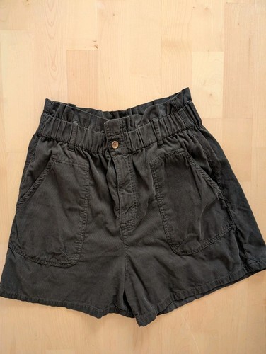 Zara cord shorts dunkel grün - cord,