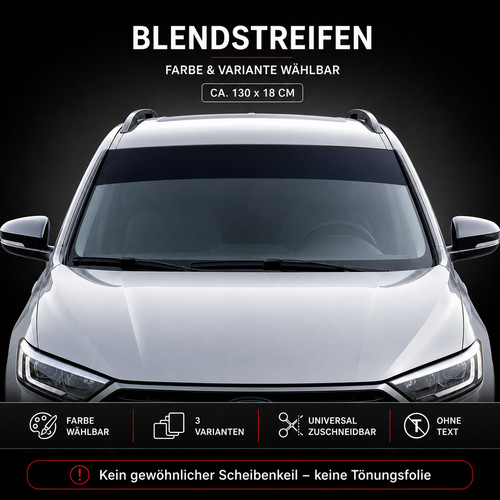 Blendstreifen scheibenkeil - blendstreifen,
