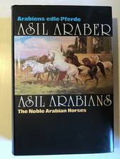 Asil Araber Abrabiens edle Pferde Georg Olms 1985 Leder gebunden Buch gebraucht
