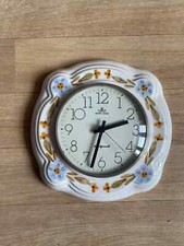 Meister Anker Quarz Keramik Küchenuhr | funktionsfähig | handgemalt