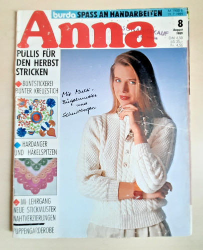Handarbeitszeitschrift anna - handarbeitszeitschrift,