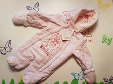 Schneeanzug mit Handschuhe Anzug Baby Größe 56 62 62/68 68 68/74 80 86