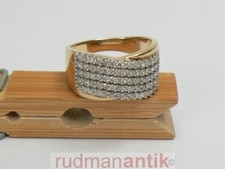 breiter RING GOLD 585 RINGKOPF