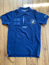 Polohemd, Sansibar Sylt,Dressur, Cool, Blau, XS, 2010 Der Schafhof, Aufgestickt