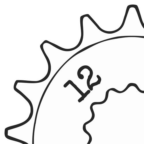 Ritzel zähne - (t., 415)