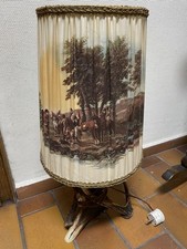 Hirschgeweih Tischlampe