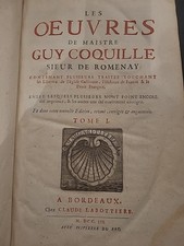 Geschichte NIVERNAIS: LES