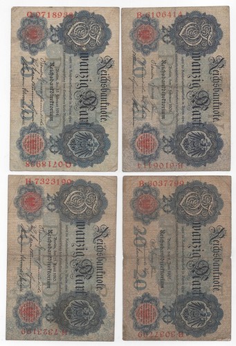 Reichsbanknoten 20 mark - reichsbanknoten,,