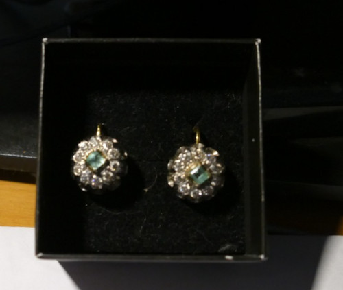 Ohrringe gold 750 gebraucht