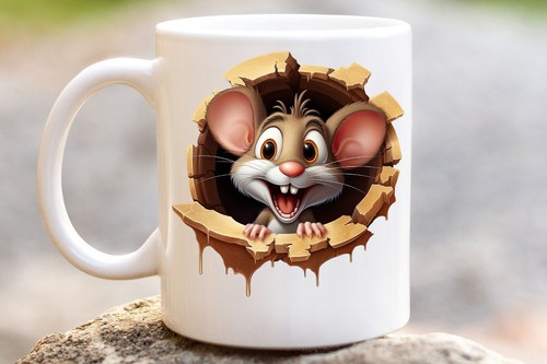 Niedliche maus tasse - niedliche,
