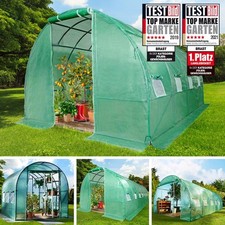 Gewächshaus Foliengewächshaus Fundament Erdanker 2x3m 3x4m 3x6m 3x8m