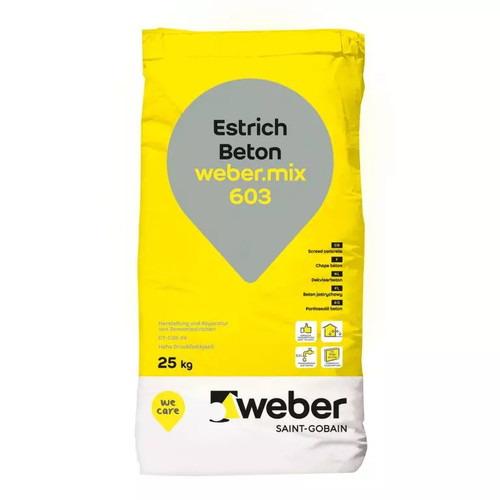 Weber mix 603 estrich - 603, beton