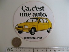 CITROEN VISA CA C STICKER IS A