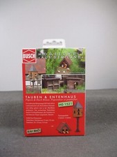 Busch Spur H0 1521 Tauben und Entenhaus in OVP