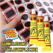 Fahrradflicken Gummilösung