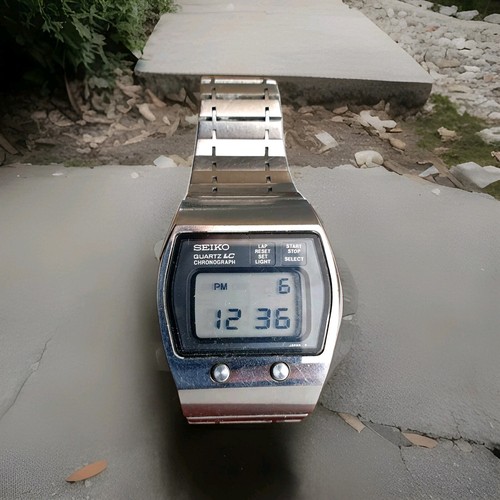 Vintage 1975 quarz seiko lcd - vintage,
