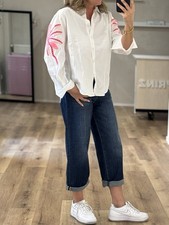 B-Ware Hemd Bluse Weiß