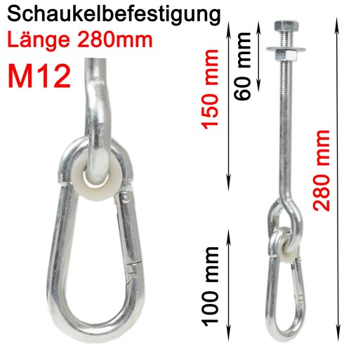 Schaukelschelle schaukelhaken - schaukelschelle,