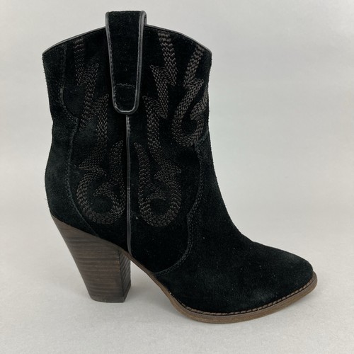 Ash black suede ankle gaucho - ash,