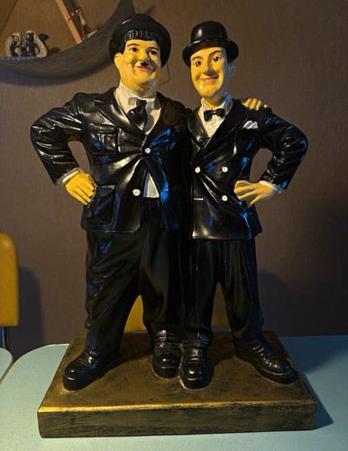 Skulptur stan laurel - skulptur, und