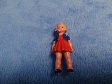 alte Puppen Puppe für die Puppenstube Puppenhaus Mädchen 6 cm groß