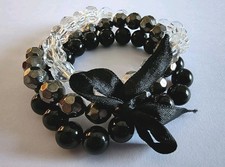  Armband 3-reihig facettierte