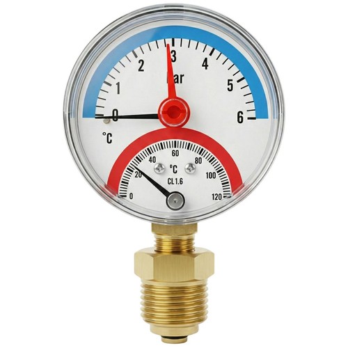 Thermomanometer 6bar 120 c - thermomanometer,