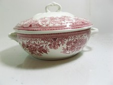 Villeroy & Boch Fasan rot : Portions - Terrine ca. Ø 19 cm  H 10 cm (3)