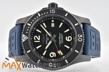 Breitling Superocean II 46 Blacksteel DLC M17368 M17368B71B1S2