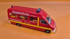 BREKINA Feuerwehr Mercedes Sprinter ELW 1 mit Innenausbau