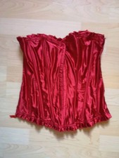 Korsage Gr M 38 40 L Rot