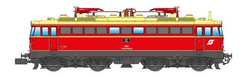 Jägerndorfer lok rh 1042 - n, e-lok