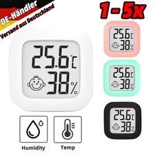 1-5x Digital Thermo-Hygrometer Thermometer Luftfeuchtigkeit Temperaturmessgerät