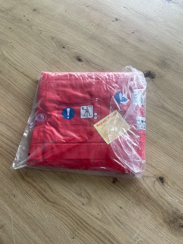 Luftmatratze rot 180cm - luftmatratze, rot,