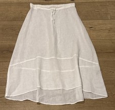 Damen Leinen- Rock/ Daniels/