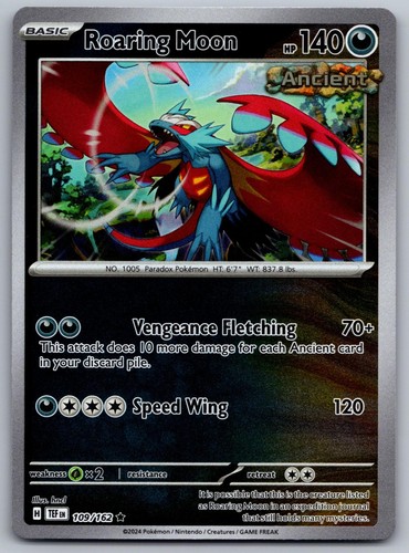 Roaring moon 109 162 rare - roaring,