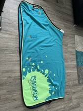 Eskadron Next Generation Abschwitzdecke Neongreen Splash Größe L Mit Bauchgurten