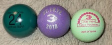 Minigolfbälle, 2 x 3D und "der Vorbote", Daten stehen in der Beschreibung!