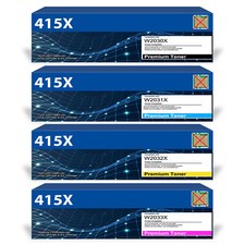 6x Toner 415A/415X für HP