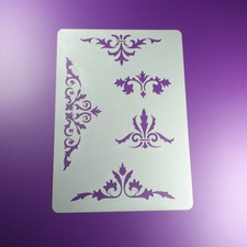 A4 Schablone Ornament Set
