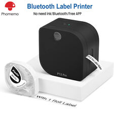 Phomemo P12Pro Bluetooth Thermotransfer Etikettendrucker + Lithiumbatterie 91221