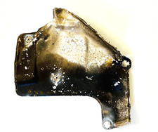 VW Golf 2 Hitzeschutzblech Unterboden Karosse Auspuff Hitzeblech Alu